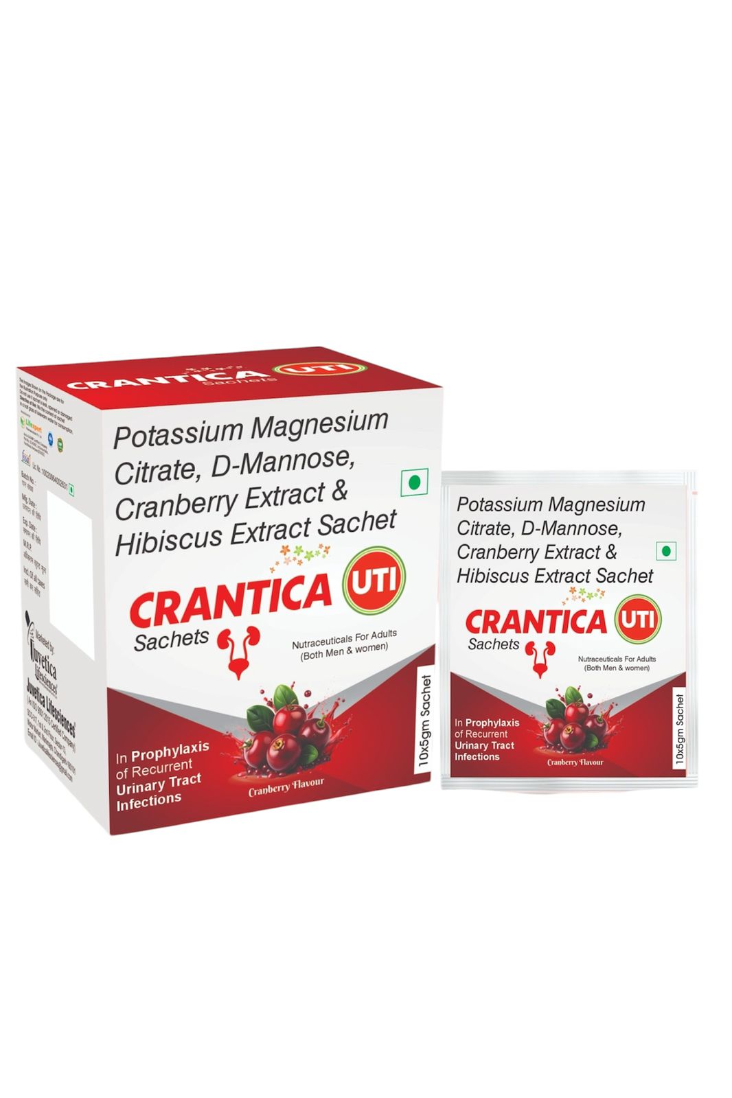 Crantica UTI Sachets
